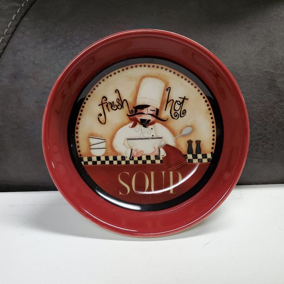 Certified International Other - Kitchen - Soup Bowl - Certified International - Red - 8 in Diameter